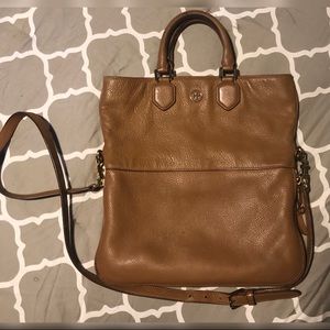 Tory Burch Robinson Fold-Over Messenger Bag